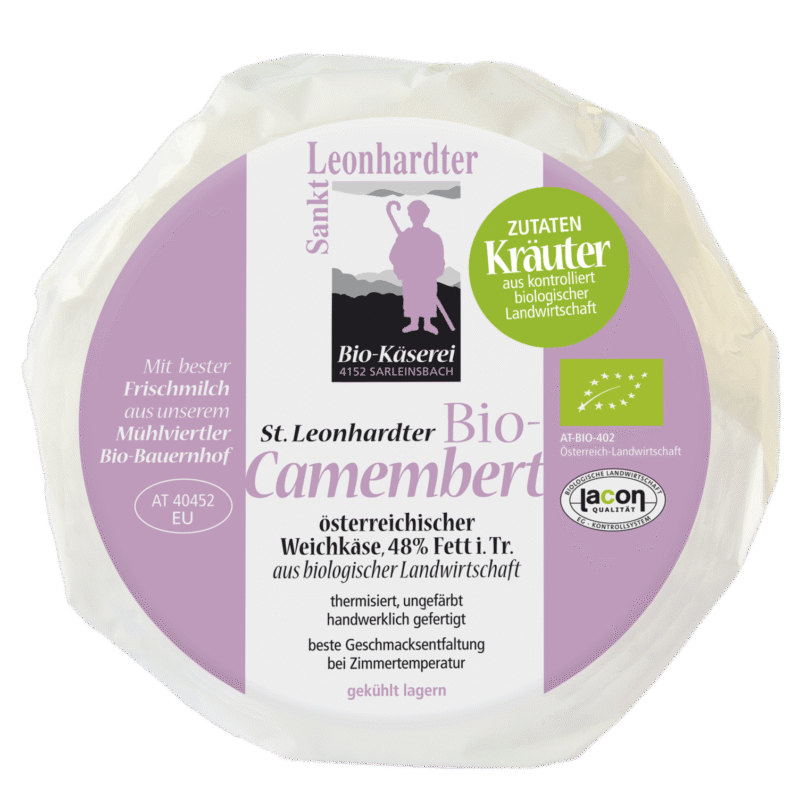 Bio Camembert Kräuter