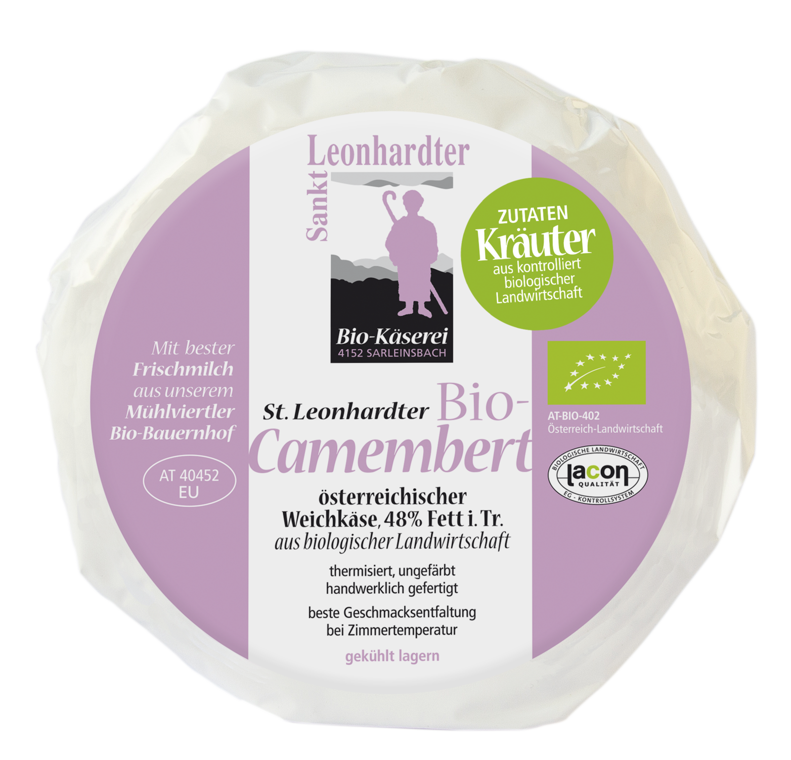 Bio Camembert Kräuter