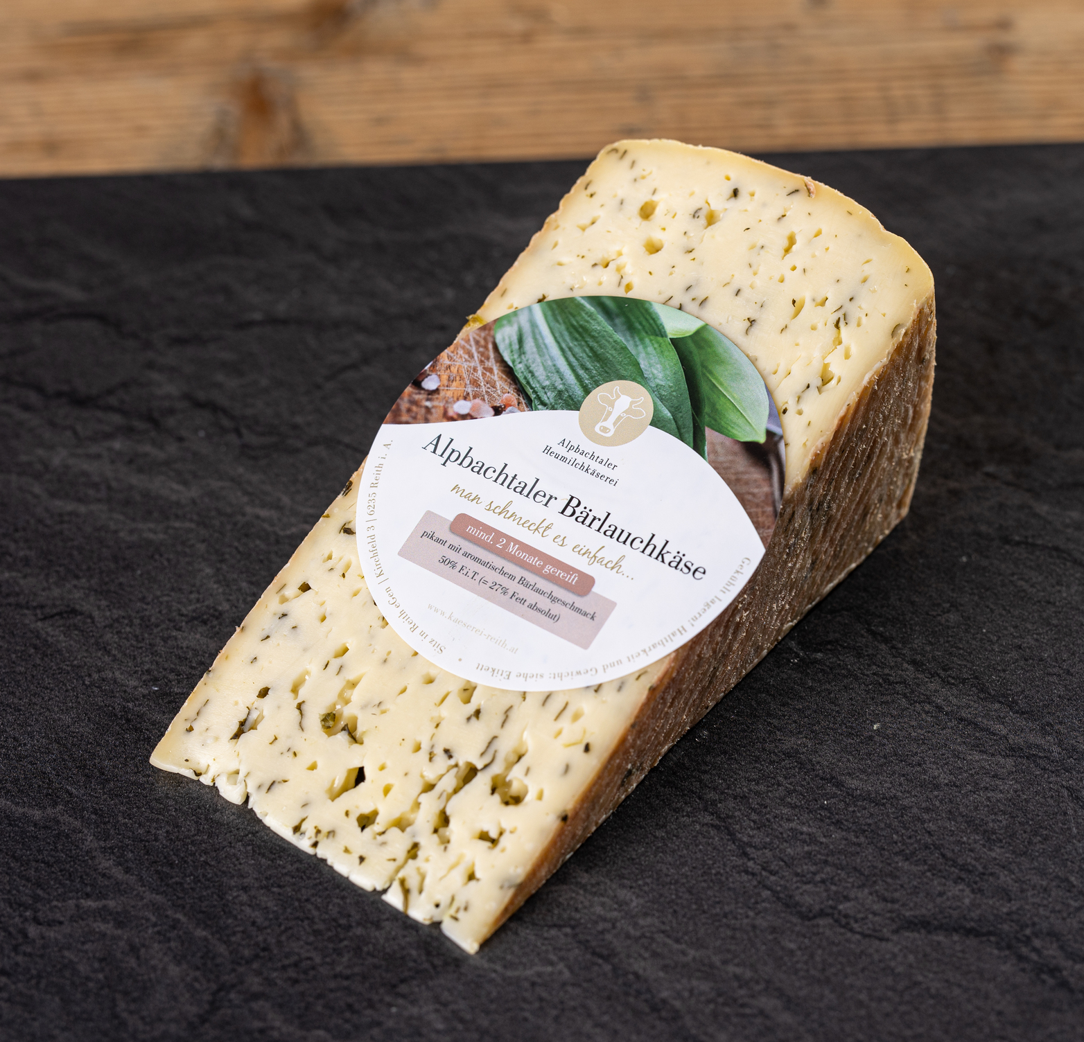 Alpbachtaler Bärlauchkäse - opis