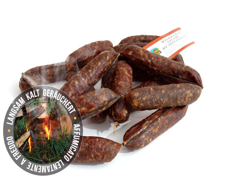 Hirsch Kaminwurz - tyrolska kiełbasa z jelenia